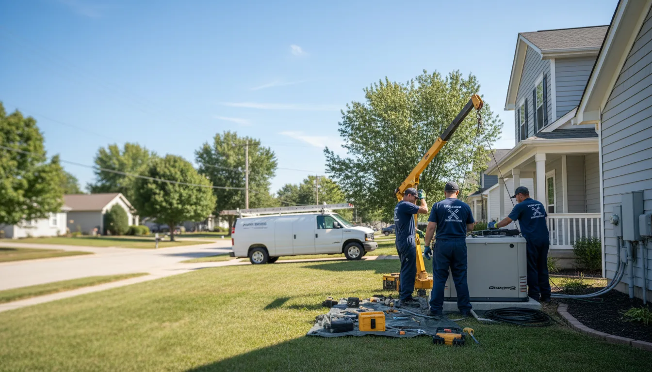 Generator Installation in Crooksville, OH near me